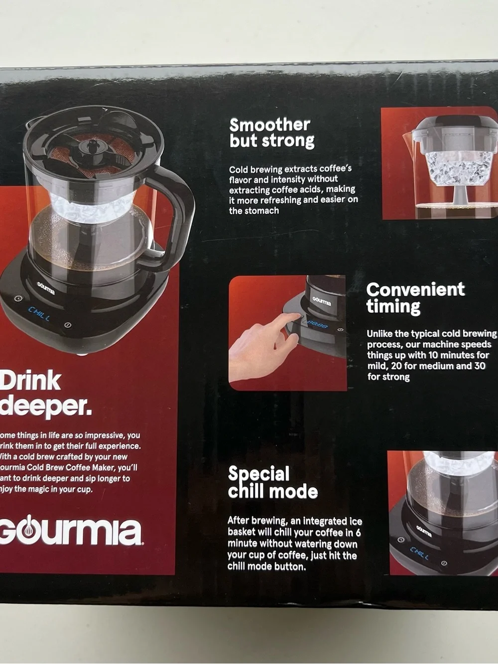 Gourmia Cold Brew Coffee Maker